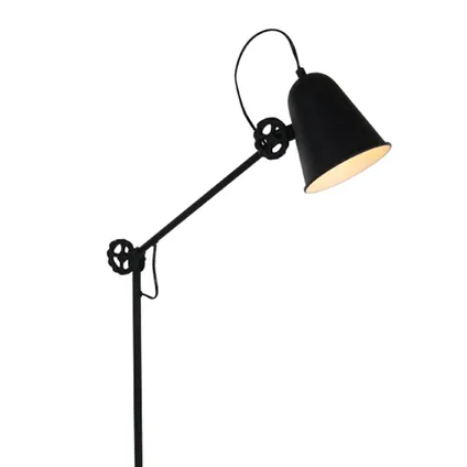 Anne Light and home lampadaire Dolphin - noir - métal - 28 cm - E27 (grande raccord) - 1325ZW 2