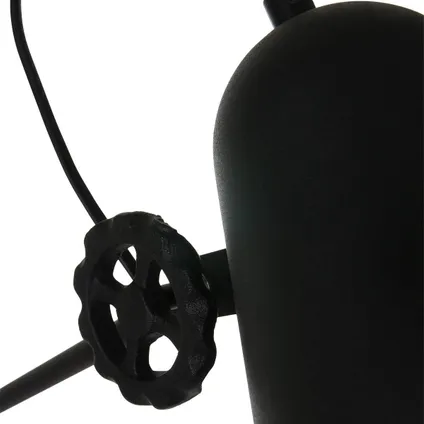 Anne Light and home lampadaire Dolphin - noir - métal - 28 cm - E27 (grande raccord) - 1325ZW 4