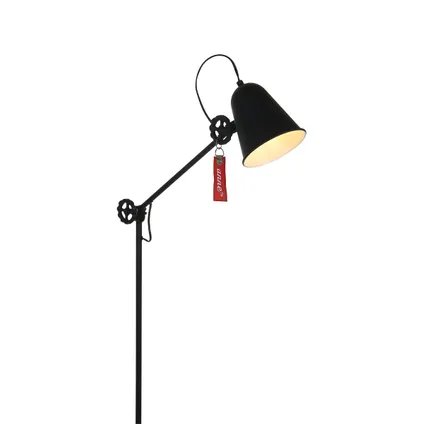 Anne Light and home lampadaire Dolphin - noir - métal - 28 cm - E27 (grande raccord) - 1325ZW 5