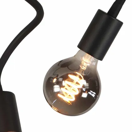 Highlight plafondlamp Flex 3 lichts 50cm E27 zwart 2