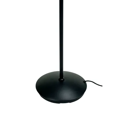 Dyberg Larsen Staande lamp Riflet zwart Ø20cm E27 3