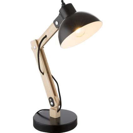 Globo Tafellamp Tongariro hout helder 1x E27