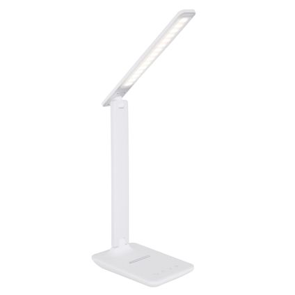 Lampe à poser Bulla LED Globo plastique blanc 1x LED