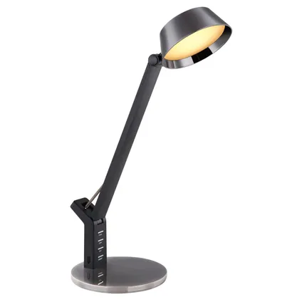 Globo Tafellamp Ursino LED metaal zwart 1x LED 3
