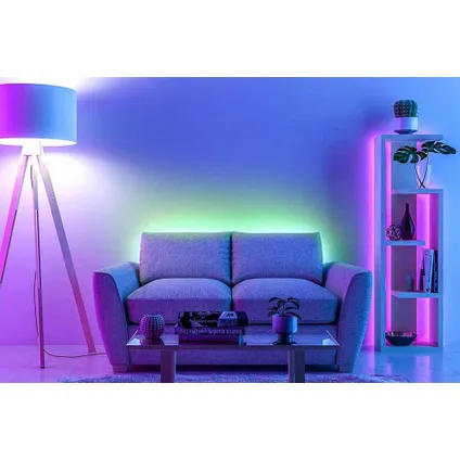 Lichtendirect-LED Strip - 20 mètres - Éclairage RVB - avec télécommande - Bluetooth - 6