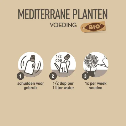 Pokon Bio Mediterrane Planten Voeding 500ml 5