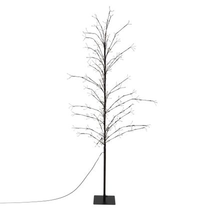 ECD Germany LED Tree 180 cm met 480 warm witte LED's, met Timer, Lichtboom Binnen & Buiten IP44