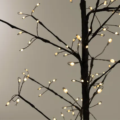 ECD Germany LED Tree 180 cm met 480 warm witte LED's, met Timer, Lichtboom Binnen & Buiten IP44 7