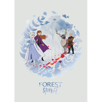 Poster Komar La Reine des Neiges Esprit de la forêt 30 x 40 cm 2