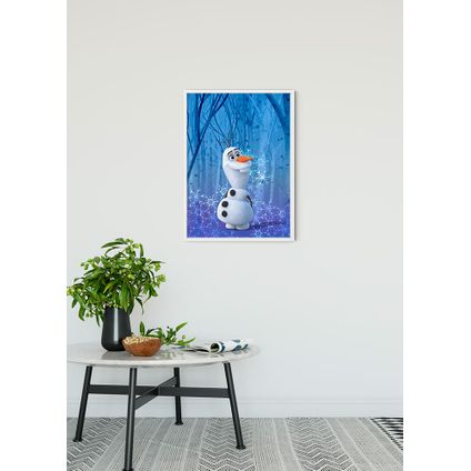 Komar Poster Frozen Olaf kristal 30 x 40 cm