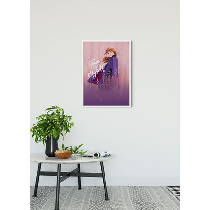 Komar Poster Frozen Anna trouw aan mezelf 30 x 40 cm