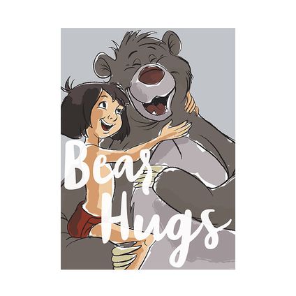 Komar Poster Bear Hug 40 x 50 cm
