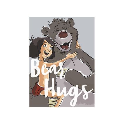 Komar Poster Bear Hug 50 x 70 cm