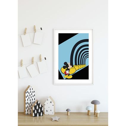 Poster Komar Mickey Mouse tunnel 30 x 40 cm