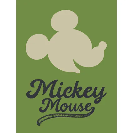 Poster Komar Mickey Mouse tête verte 30 x 40 cm 2