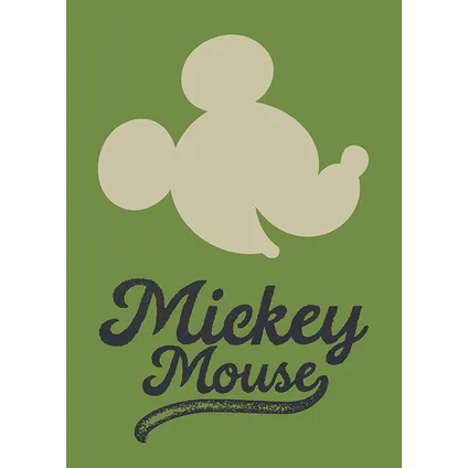 Komar Poster Mickey Mouse groen hoofd 50 x 70 cm 2