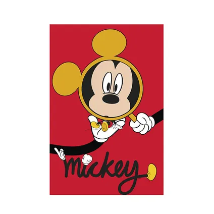 Komar Poster Mickey Mouse vergrootglas 40 x 50 cm 2