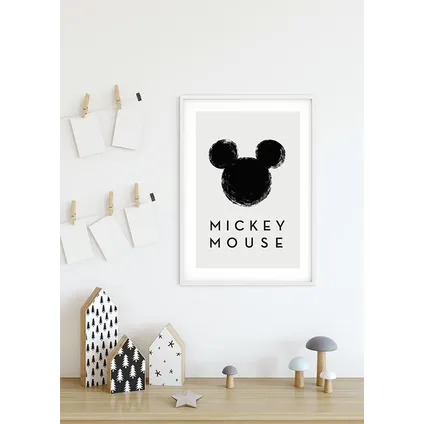 Komar Poster Mickey Mouse silhouet 40 x 50 cm