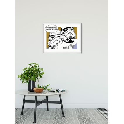 Komar Poster Star Wars Classic Comic quote Stormtrooper 30 x 70 cm