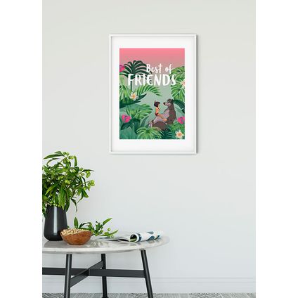 Poster Komar Le Livre de la jungle Les Meilleurs Amis 30 x 40 cm