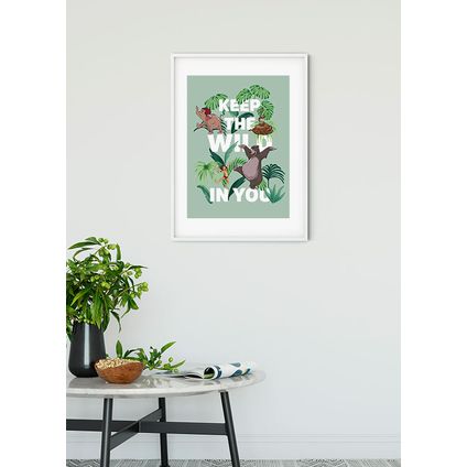 Komar Poster Jungle Book hou het wild 30 x 40 cm