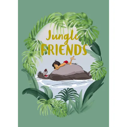 Poster Komar Le Livres de la Jungle Mowgli et Baloo 40 x 50 cm 2