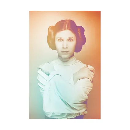 Komar Poster Star Wars Classic Icons kleur Leia 30 x 40 cm 2