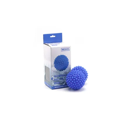 Nedco - Wasdrogerballen blauw per 2 stuks verpakt 4