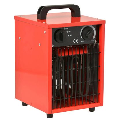 Chauffage en Céramique Industriel Blaze® 3000W - 3 Niveaux - 30m² - Rouge