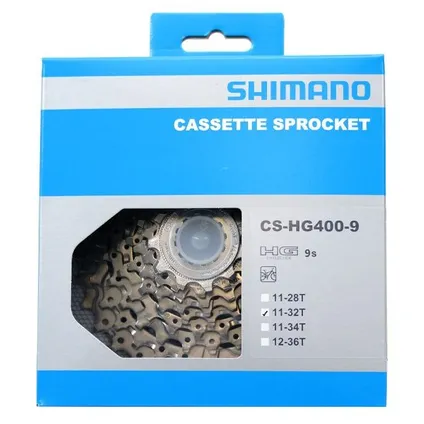 Shimano Cassette 9V 11-32 CS-HG400 Deore CSHG4009132 2