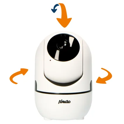 Alecto DVC-165+ - Caméra intérieure Wi-fi - Blanc 2