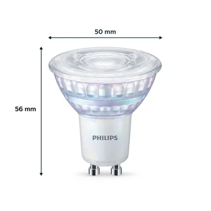 Philips LED Spot GU10 - Dimbaar - Warmwit Licht - 24 Stuks 3
