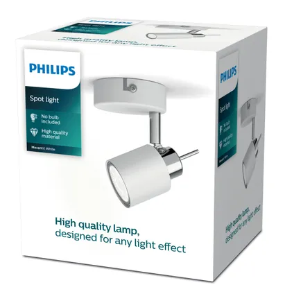 Philips Meranti Opbouwspot - 1x Philips LED Scene Switch 3
