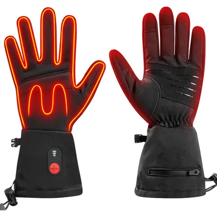 QH Verwarmde Fiets Handschoenen - 3 warmtestanden - Maat L 2
