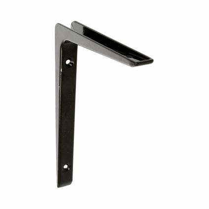 AMIG Plankdrager/planksteun - aluminium - zwart - H200 x B150 mm