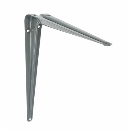AMIG Plankdrager/planksteun - metaal - grijs - H450 x B400 mm