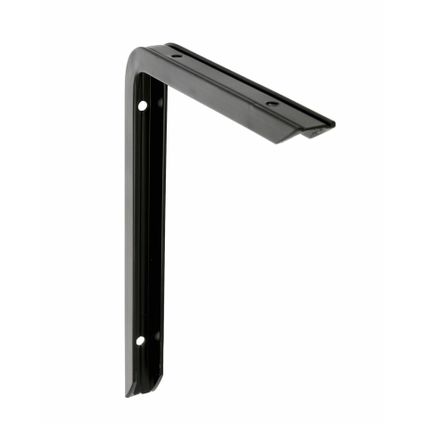 AMIG Plankdrager/steun - aluminium - zwart - H150 x B100 mm