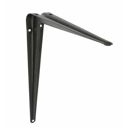 AMIG Plankdrager/planksteun - metaal - zwart - H400 x B350 mm