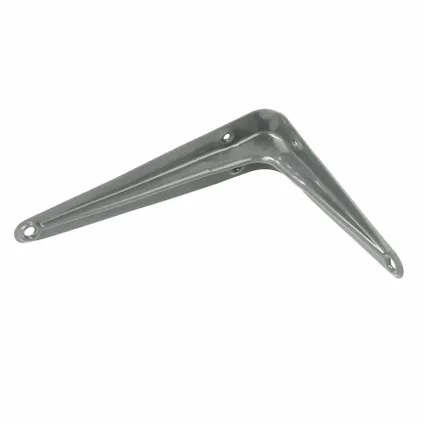 AMIG Plankdrager/planksteun - metaal - grijs - 100 x 125 mm 3
