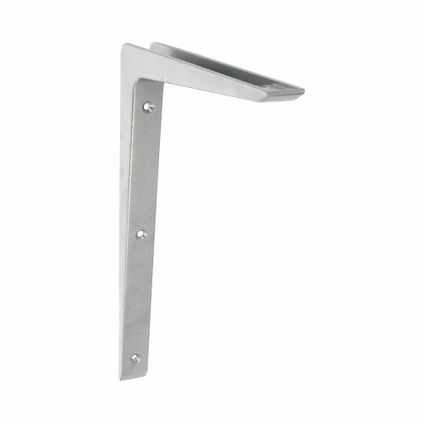 AMIG Plankdrager/planksteun - aluminium - zilvergrijs - H300 x B200 mm