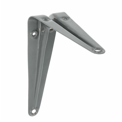 AMIG Plankdrager/planksteun - metaal - grijs - 150 x 125 mm