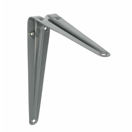 AMIG Plankdrager/planksteun - metaal - grijs - H175 x B150 mm