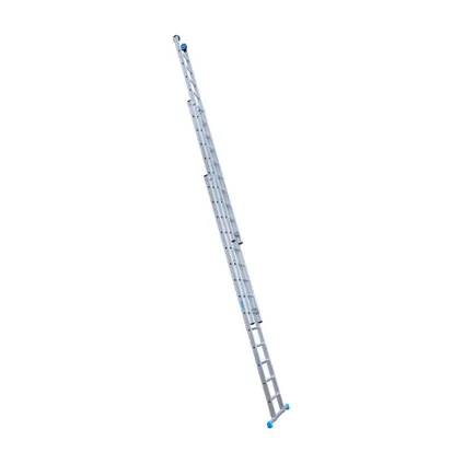 Eurostairs rechte driedelige ladder - Reform ladder - 3x14 sporten + gevelrollen 4