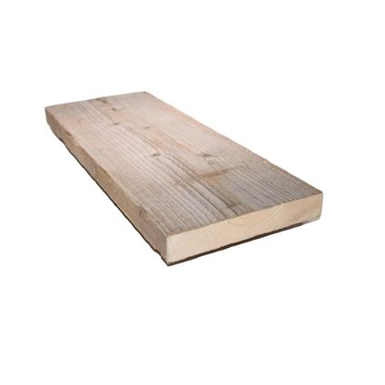 Steigerhouten Plank 80cm - 2X Geschuurd - Echt Gebruikt