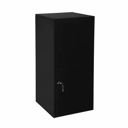 Boîte à colis Logixbox Frontbox Intégré Arrière Uni Noir 5