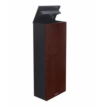 Logixbox pakketbrievenbus Trendybox Wood Grijs 4