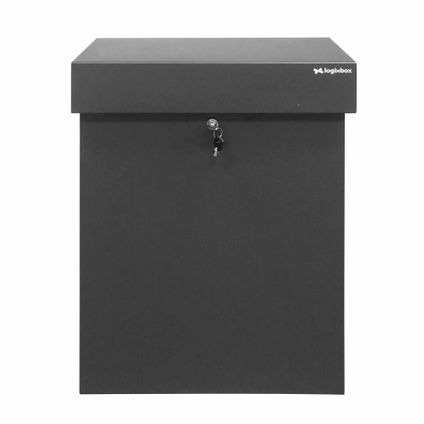 Boîte à colis Logixbox Topbox-XL Gris
