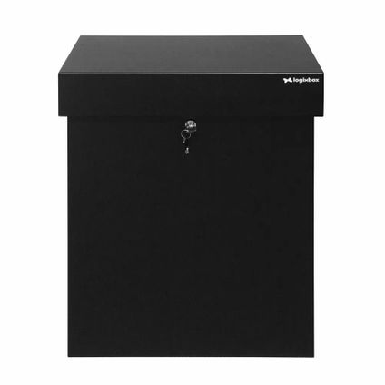 Logixbox pakketbrievenbus Topbox XL Zwart
