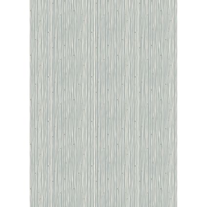 Bibelotte - Vliesbehang - Lijnenspel - Blauw - 2x 50x270cm - Trendy Kinderbehang