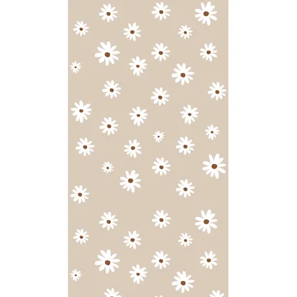 Papier peint intissé - Bibelotte - Daisy - Rose - 2x 50270cm - Trendy Kinderbehang